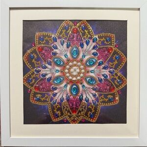 Colorful Mandala Wall Art, 12»*12»